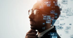 data scientist examining data data scientist examining data