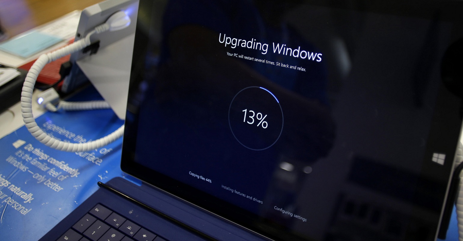 laptop getting a Windows upgrade
