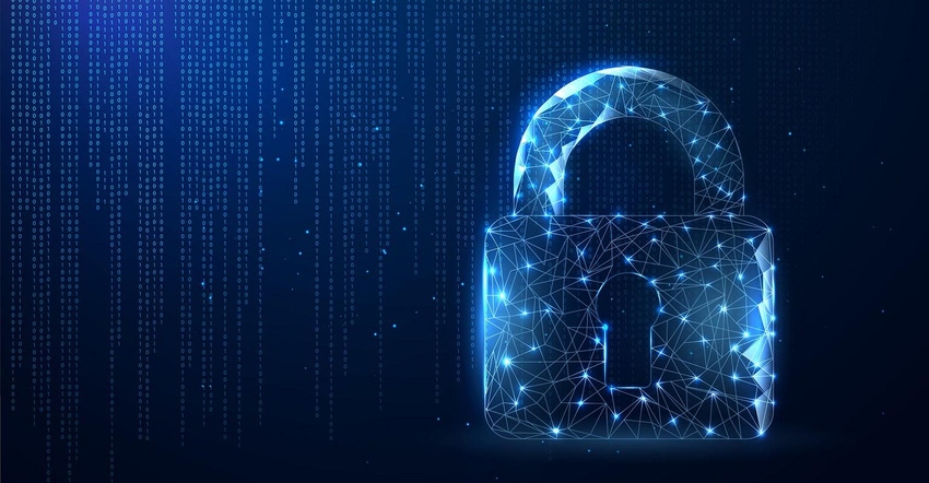 padlock cybersecurity data