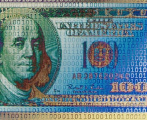 100 dollar bill in a digitalized format 100 dollar bill in a digitalized format
