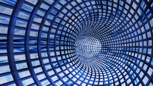 abstract of a tunnel abstract of a tunnel