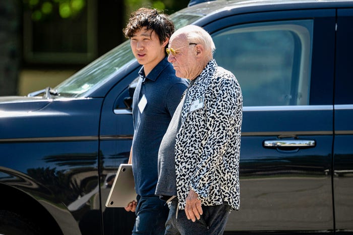 photo of Alex Wang, co-founder of Scale AI, at Allen & Co.’s Sun Valley Conference in July photo of Alex Wang, co-founder of Scale AI, at Allen & Co.’s Sun Valley Conference in July