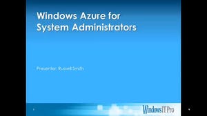 Session 3: Using Azure for Storage and Backup Session 3: Using Azure for Storage and Backup
