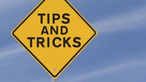 yellow road sign reading TIPS AND TRICKS
