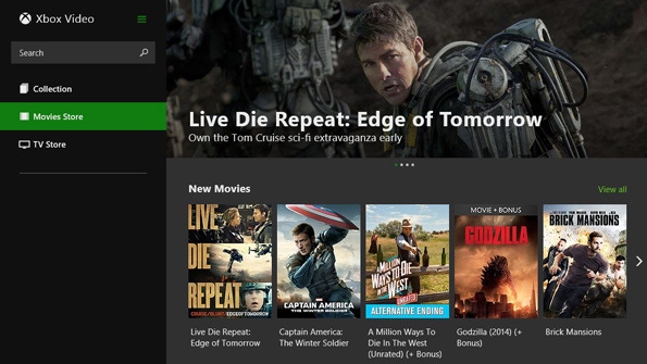 Xbox Video Updated for Windows 8.1 and Windows Phone 8/8.1