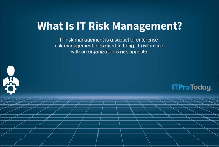 IT Risk Management definition presented by ITPro Today