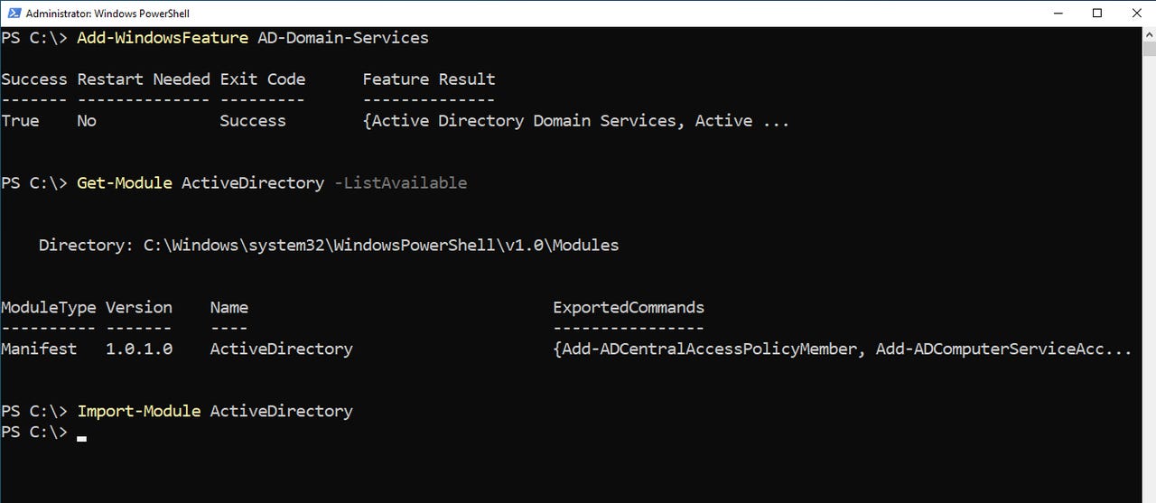 How To Import the PowerShell Active Directory Module
