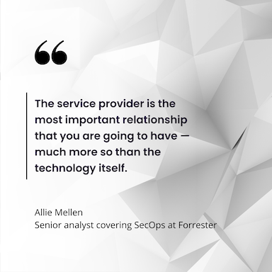 Allie Mellen Forrester quote