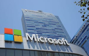 Microsoft sign