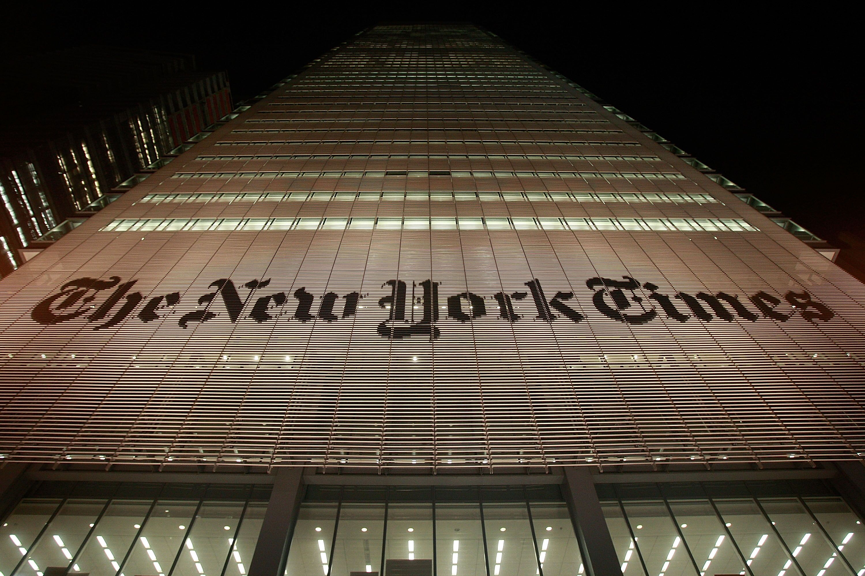 New York Times office
