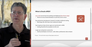 Oracle VP Andrew Mendelsohn and APEX Oracle VP Andrew Mendelsohn and APEX