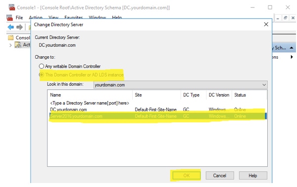Migrating Active Directory Domain Controller from Windows Server 2012 R2 to Windows Server 2016