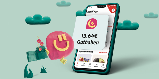 Die REWE App - sammeln, sparen & bestellen