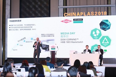 Chinaplas: Dow Performance Silicones debuts anti-squeak additive for automotive interior applications