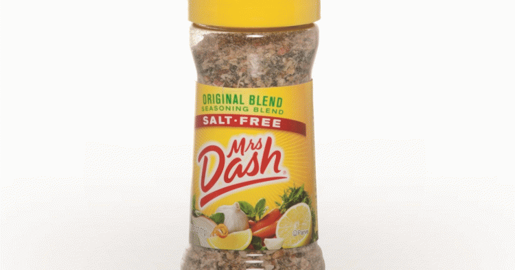Dash Packaging New technology helps reduce the amount of PET in Mrs. Dash packaging