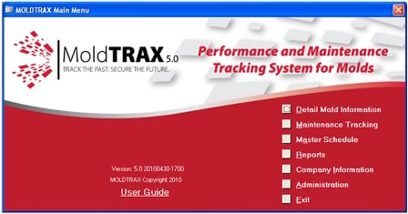 Mold maintenance tracking made even easier