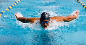 competitive swimmer