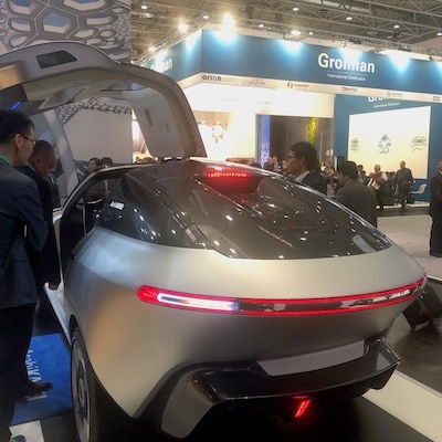 K 2019: Asahi Kasei presents lightweight solutions in drivable concept car