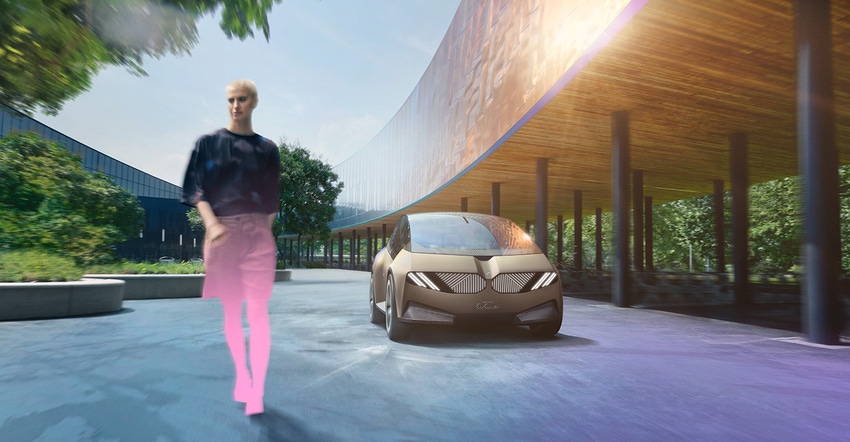 BMW iVision concept car