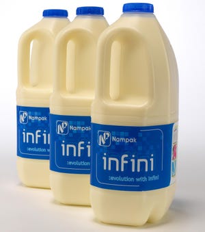 Nampak Plastics looks to lightweight the milk industry