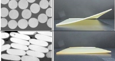 Flat glass fiber developed for reinforcement of thermoplastic resins