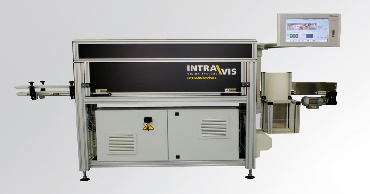 Intravis launches label inspection for cylindrical plastic packages