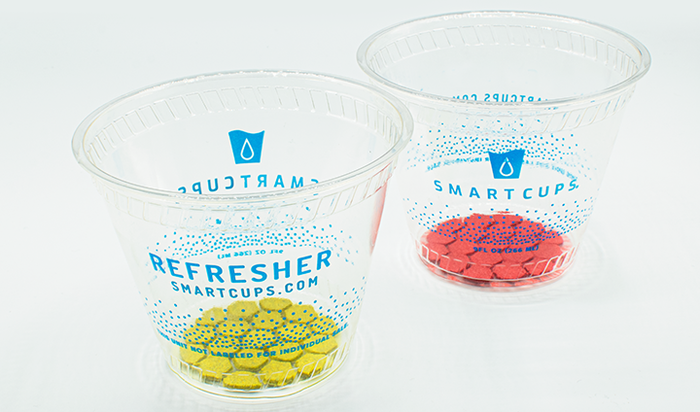 Smart Cups Refresher two cups ingredients only