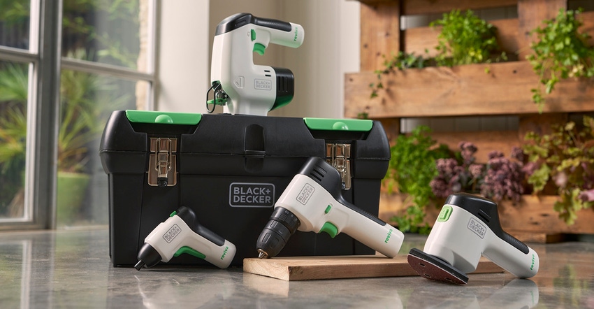 Black & Decker launches power tool line made from chemically recycled  plastic - Recycling Today