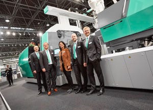 K2016: Arburg launches new Hybrid Allrounder with a clamping force of 6,500 kN