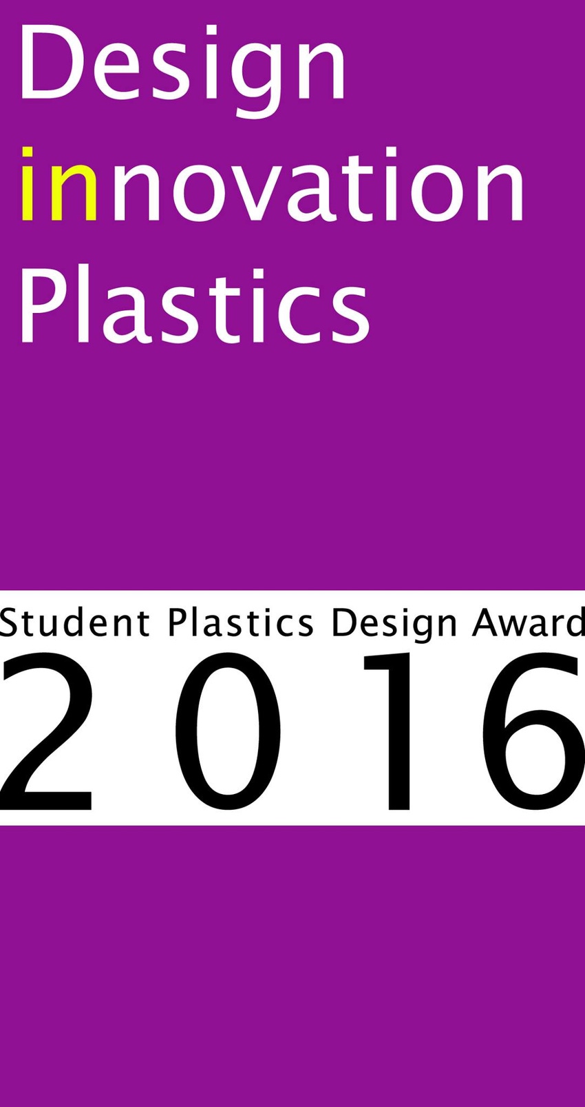 Design Innovation in Plastics: 2016 award winner announced