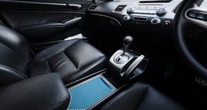 Soft-touch TPEs for auto interior console roller shutters