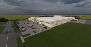 rendering of IPEX Pineville plant