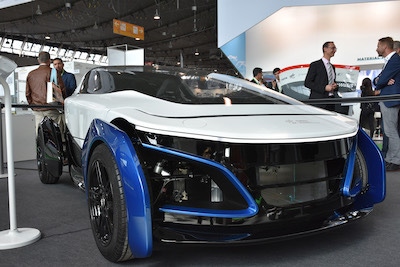 Light-weight natural-fiber composite deployed in German Next Generation Car project