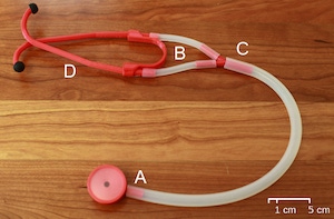 This 3D-printed plastic stethoscope costs less than $3 but performs as well as models costing almost $200