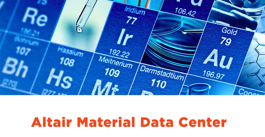 Altair Material Center Database