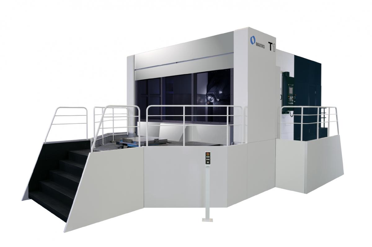 Makino introduces the T1 5-axis horizontal machining center for high-e