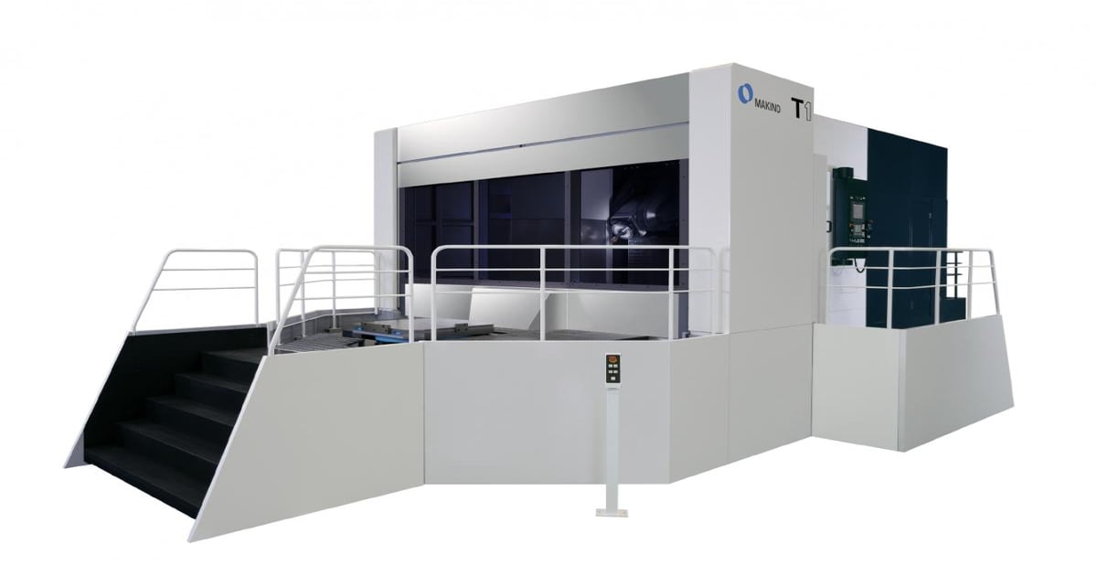 パーツ makino Makino introduces the T1 5-axis horizontal machining center for high-e