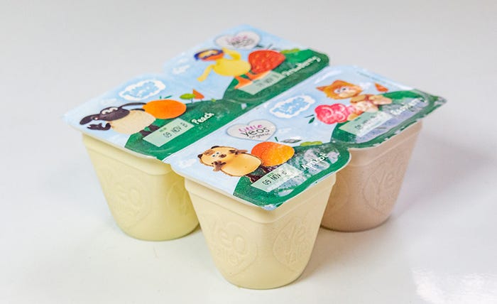 Yoghurt cups pack