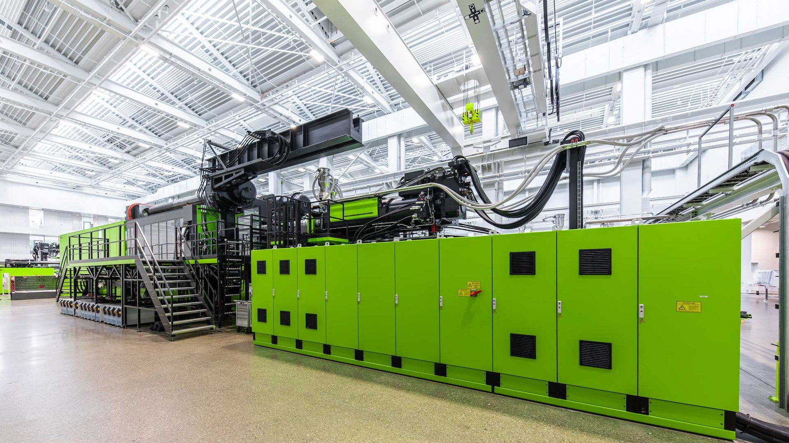 Engel Installs World's Largest Tech Center Injection Molding