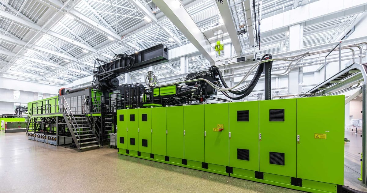 Engel Installs World's Largest Tech Center Injection Molding Machine