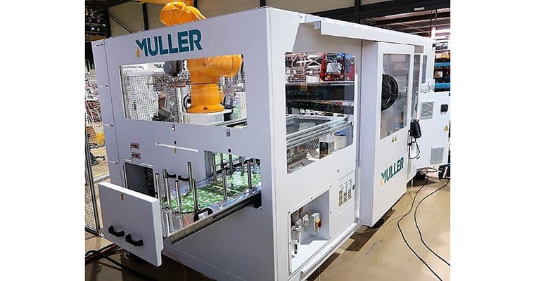 Muller Launches In-Mold Labeling Automation System