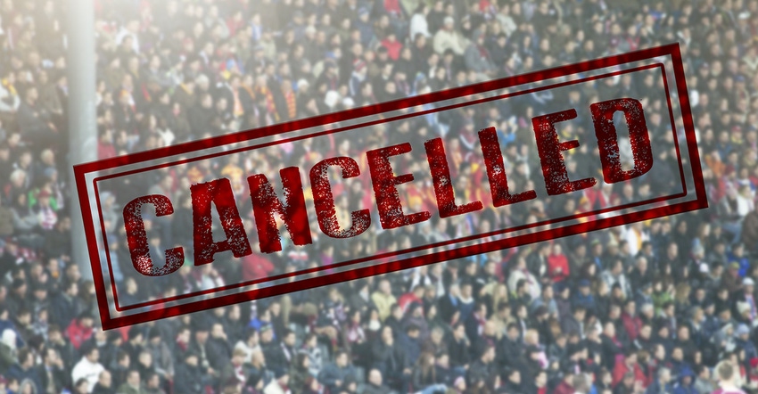 event cancelled