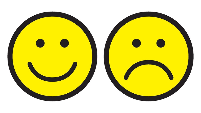 happy and sad emojis
