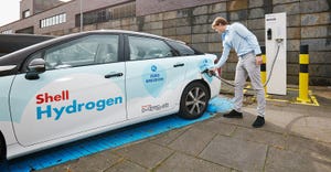 hydrogen-fueled car