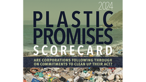 Plastics Promises Scorecard report cover