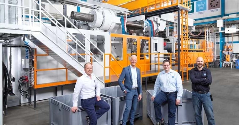 Largest Injection Molding Machine in Switzerland Arrives from Munich