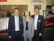 Gneuss management at the K 2010 trade show 