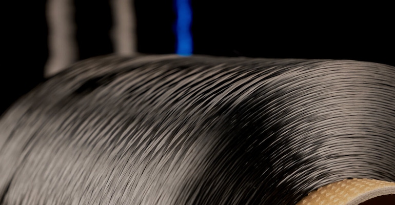 roll of carbon fiber