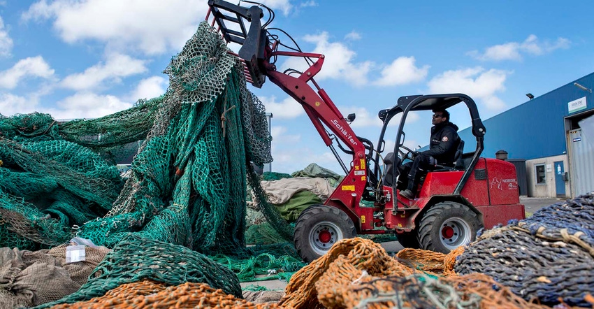 waste fishing nets