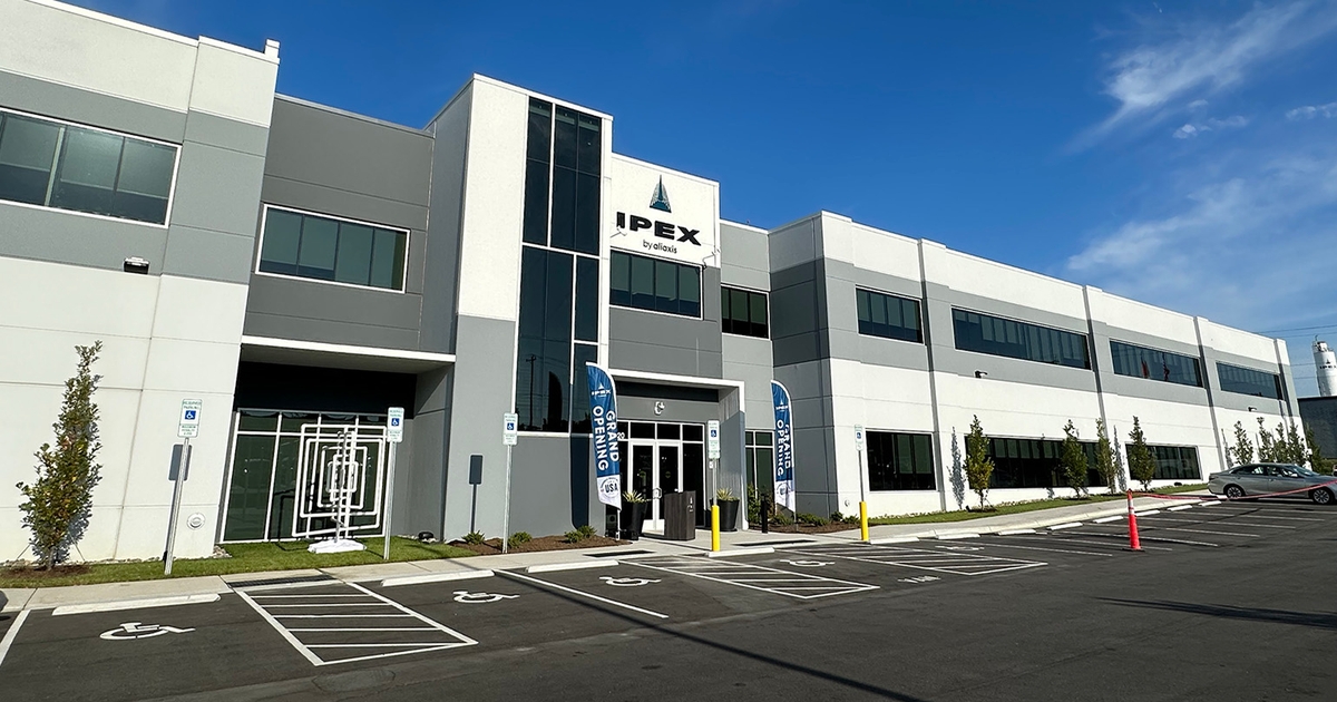 IPEX Opens Advanced Plastics Processing Plant